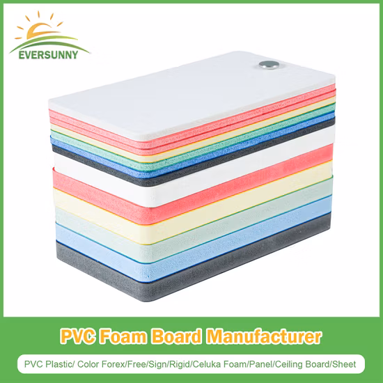 Jinbao Panel China Printing White Color 18mm 16mm 15mm Decorative Wall Weight Wood Plastic 10mm Sintra Foamed Celuka Sheet Free PVC Foam Board