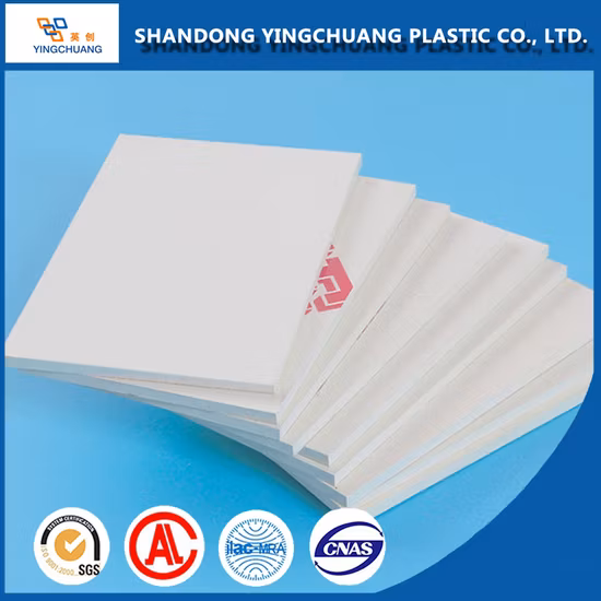 Manufacturer Price White PVC Foam Board for Kitchen Cabinet