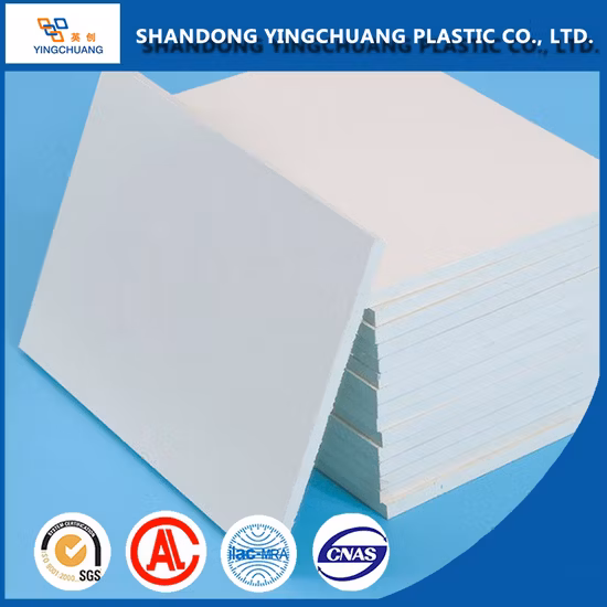 Manufacturer Price White PVC Foam Board for Kitchen Cabinet