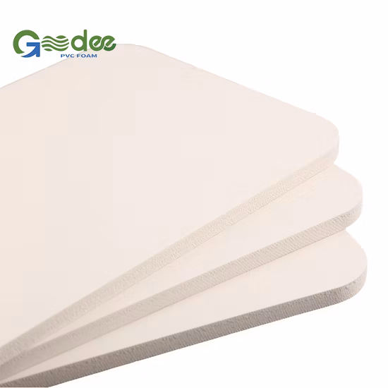 Schneeweiße PVC-Schaumplatte, PVC-Celuka-Platte, Küchenschrankplatte, PVC-Schaumplatte, Waschraum